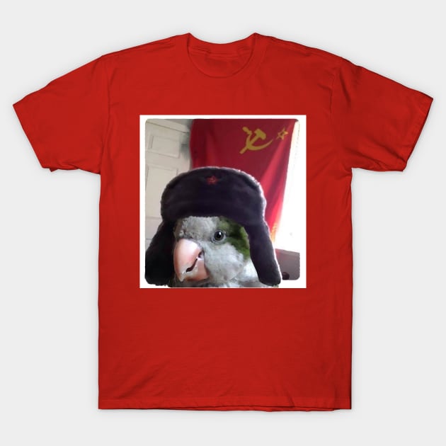 Comrade parrot T-Shirt by Nekaii